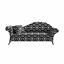 Picture of Wooden Divan Item Name: SFC-311-3-1-20