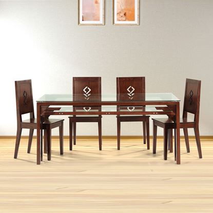 Picture of Dining Set Item Name: TDH-326 & CFD-326 (6 PCS)