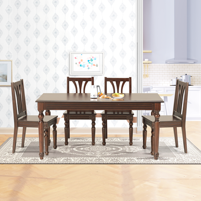 Picture of Dining Set Item Name: TDH-312 & CFD-312 (6 PCS)