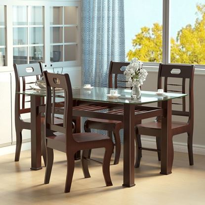 Picture of Dining Set Item Name: TDH-301 & CFD-303 (6PCS)