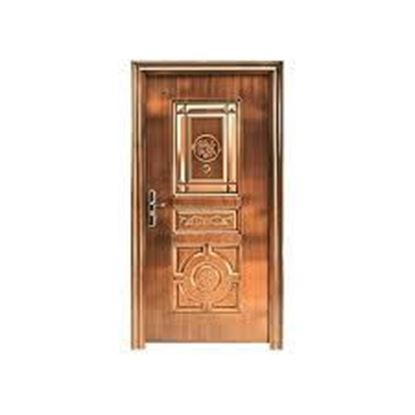 Picture of 7’x3.5′ Metal Door Copper Design LH