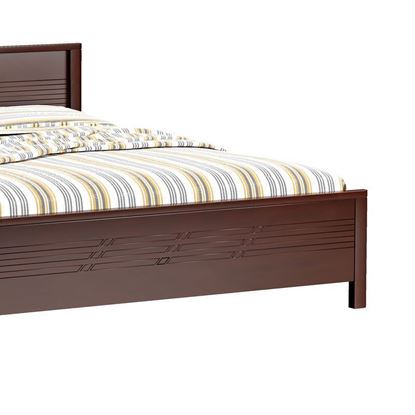 Picture of Wooden Bed Item Name: BDH-354-3-1-20(DOUBLE)
