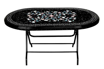 Picture of Oval Table Black Forest B 223