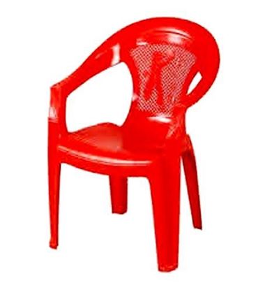 Picture of LIRA  plastic Dako  Chair Red