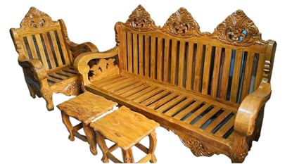 Picture of Segun Wooden Sofa